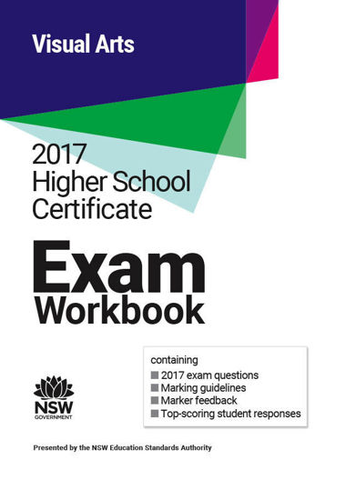 Picture of 2017 HSC Visual Arts Exam Workbook