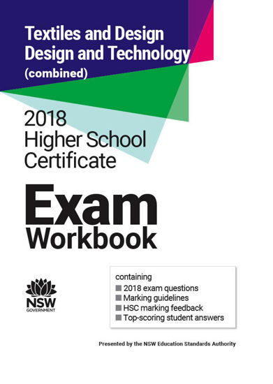Picture of 2018 HSC Design and Technology Exam Workbook