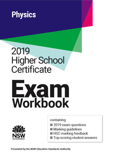 Picture of 2019 HSC Physics Exam Workbook