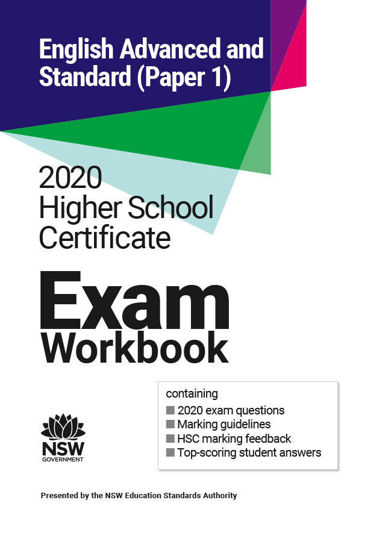 Picture of 2020 HSC English Advanced and Standard (Paper 1) Exam Workbook