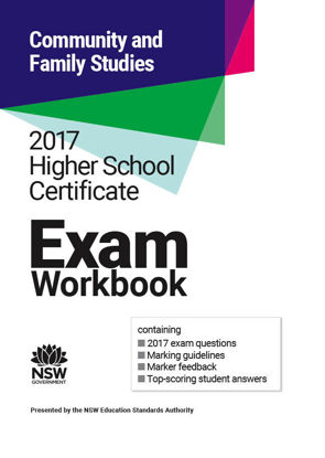Picture of 2017 HSC Community & Family Studies Exam Workbook
