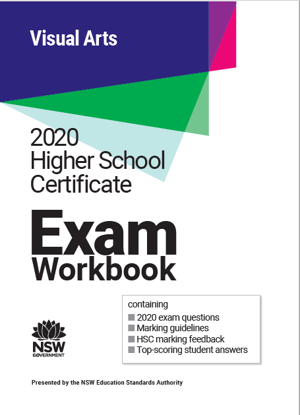 Picture of 2020 HSC Visual Arts Exam Workbook