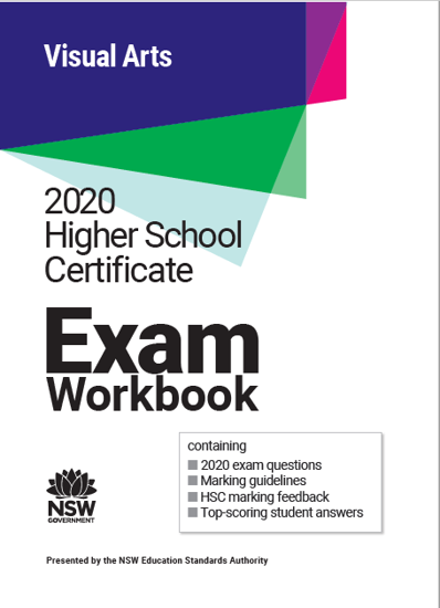 Picture of 2020 HSC Visual Arts Exam Workbook